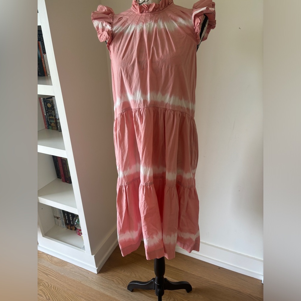 Sea New York Pink Mock Neck Dress